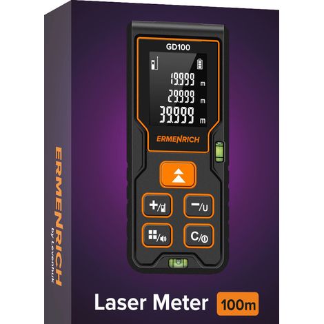 Appareil de mesure laser Ermenrich Reel PLUS GD100