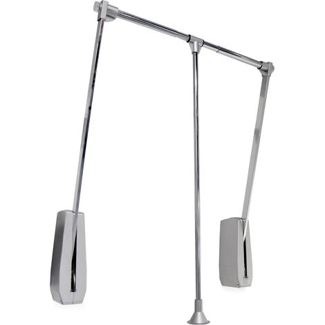 Emuca Wandkleiderschrank Klappbar Verstellbar Chrom (1/5)