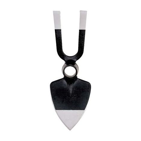 ZAPPA CUORE BIDENTE OCCHIO TONDO 229 ORSATTI  ACCIAIO FORGIATO GR 550 MM 75X300 SM.MM 32