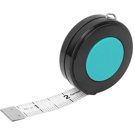 Mètre ruban souple rétractable de 150 cm pour vêtements et corps (vert) (1/5)