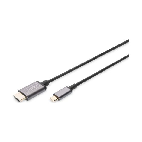 Digitus Cable adattatore de video USB-C™ - HDMI®, UHD 4K / 30 Hz (1/5)