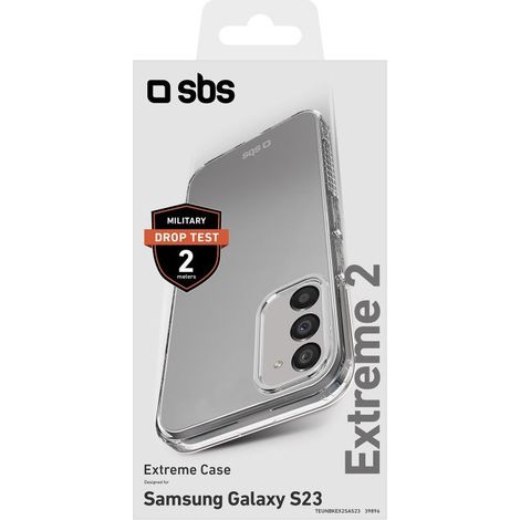 SBS TEUNBKEX2SAS23 coque de protection pour téléphones portables 15,5 cm (6.1") Housse Transparent