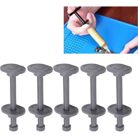 Amplificateur d'huile de soudure, tige de poussée en plastique, pâte à souder type seringue, huile de soudure, flux, colle UV, dispositif de propulsion d'huile verte, vendus par lots de 10. (1/5)