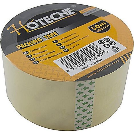 CINTA ADHESIVA TRASPARENTE 48X10mm 50MT ROLLO (1/2)