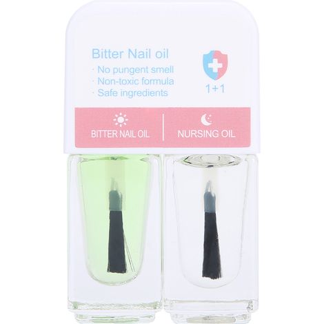 Extrait végétal anti-morsure 10ml, vernis à ongles dissuasif pour arrêter de se ronger les ongles, soin stop sucement pouce (1/5)
