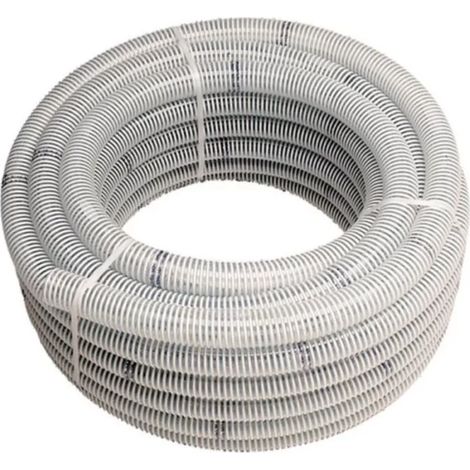 Tuyau d'aspiration pour motopompe Ø 100 mm – PVC armé rigide – Aspiration d'eaux – Vendu par multiple de 5 mètres – Worms