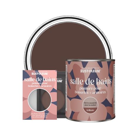 Peinture pour Boiseries & Armoires de Salle de Bains, Finition Brillante - Valentina (1/3)