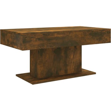 Maison Exclusive - Couchtisch Räuchereiche 96x50x45 cm Holzwerkst