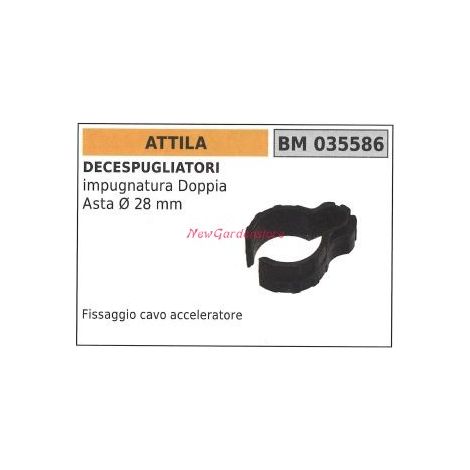 Fissaggio cavo acceleratore ATTILA decespugliatore  035586