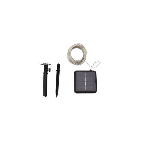 Pair Lumières Solaire LED 200 pour Jardin Piscine Fête Décoration Extérieure - (1/5)