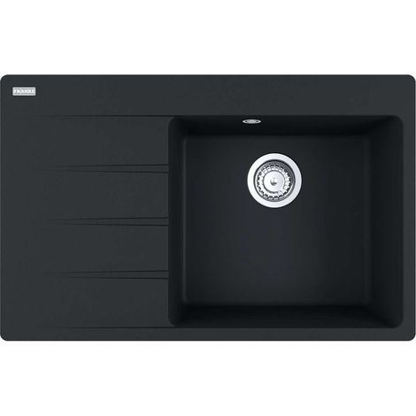 Franke Centro - Lavello in fragranite CNG 611-78 TL/7, 78x50 cm, nero opaco 114.0637.506