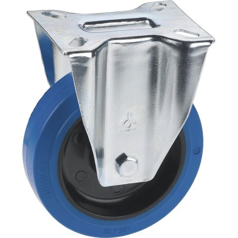 Bockrolle 100 x 36 mm, Tragkr. 150 kg Möbelrollen (1/2)