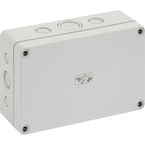 Spelsberg TK PS 1811-6f-m Installations-Gehäuse 180 x 110 x 63 Polystyrol (EPS) Lichtgrau (RAL 7035 (1/2)