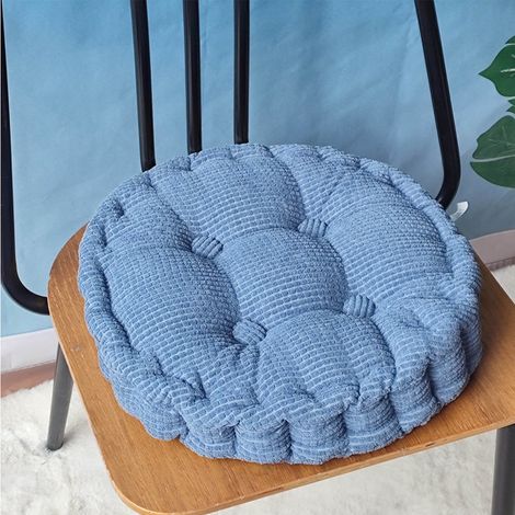 Coussin Au Grain De Maïs - Assise Ronde 50 Cm - Tissu Velours Côtelé Épais - Pour Méditation Lecture Sol Canapé Chaise - 1 Pièce (1/5)