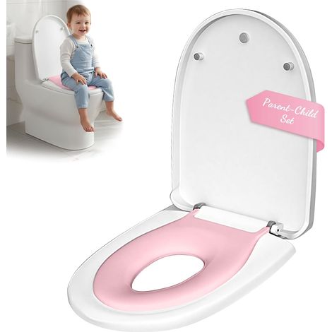 Abattant WC Familial, Abattant de WC avec Siège pour Enfant (1/5)