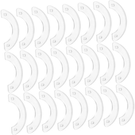 50pièces Butées De Tiroir Guide De Tiroir De Rechange Pour Commode Butées De Montage Inférieur Guide De (1/5)