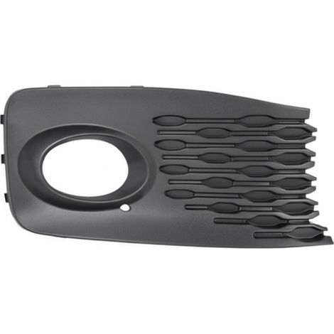 Grille de pare-choc avant droite noire avec trou anti-brouillard Volkswagen Caddy 5 (SB-SK) depuis 2021