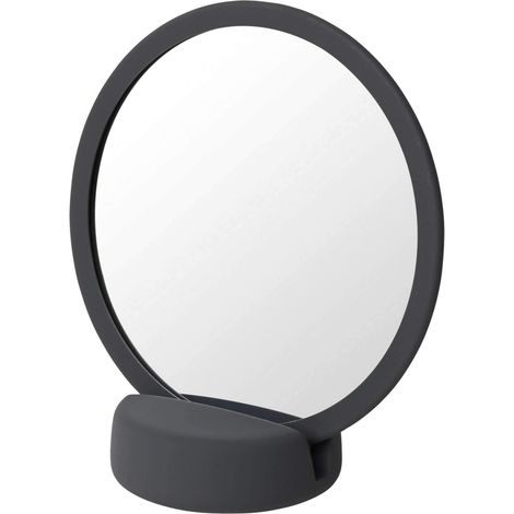 Miroir cosmétique Sono avec Aimant/Gris 17 x 9 x 18,5 cm (1/3)