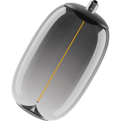 Ampoule LED décorative OSRAM Vintage 1906 BIG, style filament magnétique, 4W, 818 Fumée, E27, forme OVALE ÉLIPSE (1/5)