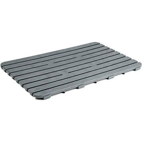 iittala Duschmatte grau 80 x 50 cm rutschfest