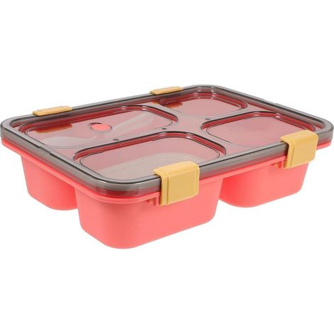 Boîte à lunch réutilisable avec couvercle hermétique et (1/5)