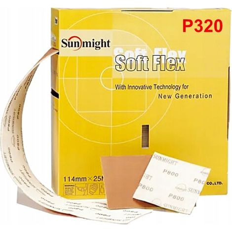 Schleifpapier auf Schwamm 1M - P320