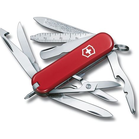 Victorinox MiniChamp Swiss Army Knife 16 functions red V-0 63 V0 63 Victorinox63 Victorinox 63 85 (0.6385)