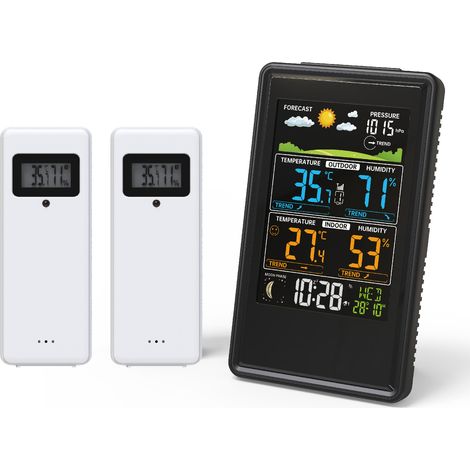 Station Météo connectée Wifi – 4 en 1 + 2 Thermo-hygromètre (1/5)