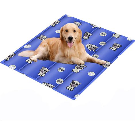 Esterilla refrescante para perros, cama refrescante para perros, almohadilla de enfriamiento automático, más duradera y resistente a los arañazos, esterilla refrescante de verano para perros, gatos y  (1/5)