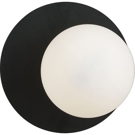 Aplique de pared Zero Negro Opal (1/5)