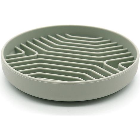 Grüner Anti-Schling-Napf, 19,8 x 19,8 cm, kippsicher, mit Saugnapf, Futternapf für Hunde, Anti-Schling-Napf für Hunde. (1/5)