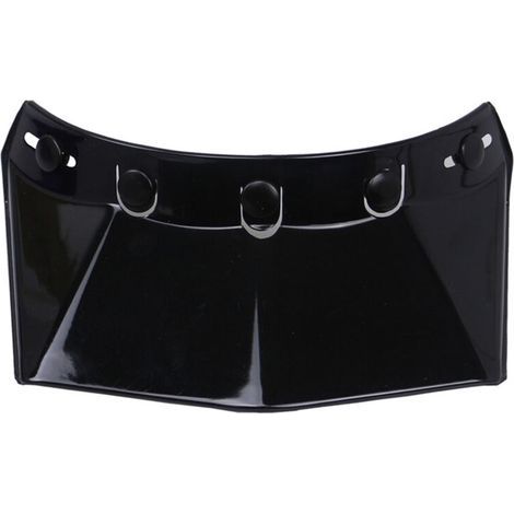 Visière universelle pour casque moto 5 pressions, capuchon rabattable avec languette – Compatible tous modèles ouverts (1/5)