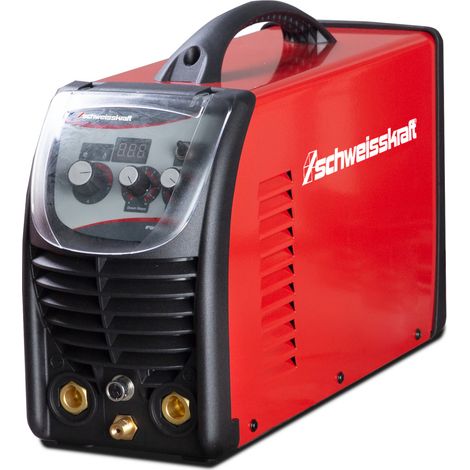 Schweißkraft Schweißgerät WIG-Inverter EASY-TIG 181 DC + Elektrodenschweißen (1/2)