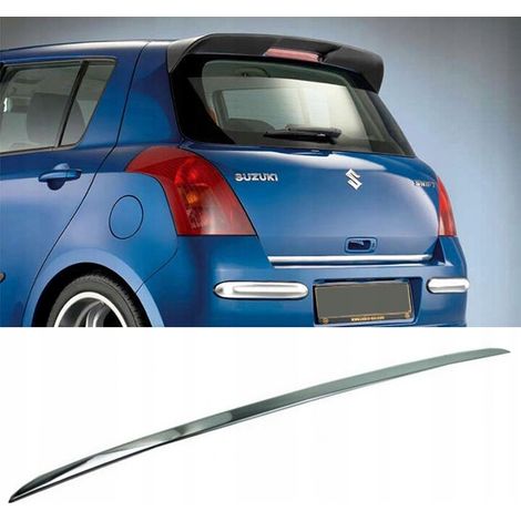 Embellecedor cromado del portón trasero para Suzuki Swift III MZ, EZ 04- (1/5)