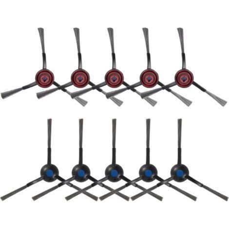 10 Brosses Latérales pour Aspirateur Robot - Pièces Détachées Universelles - Accessoires de Nettoyage- (1/5)