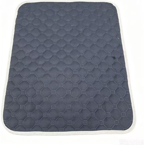 Tapis Rafraîchissant pour Chiens et Chats XXL 145x105 cm - Coussin Climatisé Respirant Été, Alèse de Sol Lavable et Anti-Saleté pour Lit, Canapé et Intérieur, Bleu Marine-x