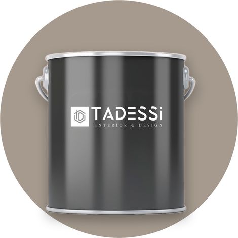 TADESSI Wall Select Wandfarbe Braun - Sanfttaupe - abwaschbare Innenfarbe matt - Dispersionsfarbe - Geruchsarm und Lösemittelfrei (1/5)