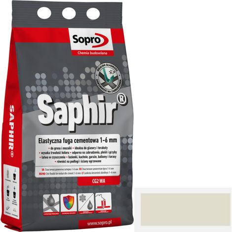 Sopro saphir fuga 17 grigio argento 4kg (1/3)