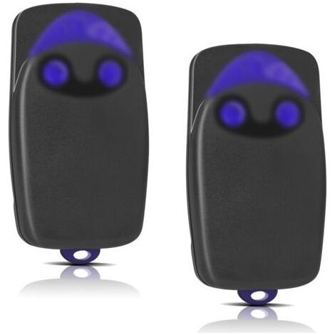 2 Pièces Remplacement pour télécommande NICE, télécommande portail 433,92MHz 2 canaux, compatible avec Flo1r-s, Flo2r-s, Flo4r-s (1/5)