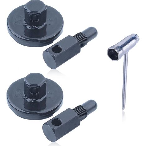 14 mm Piston Stop pour 2 Temps Tronçonneuse, Démontage D'embrayage avce Grande clé à Douille, Embrayage Volant Outil de Démontage Embrayage Extenseur Outils (1/5)