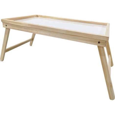 Vassoio rettangolare da portata per letto porta dolci tazzine alimenti per tavola colazione in legno 50x30cm (1/5)