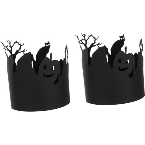 Lot De 20 Abat-jours Pour Bougies Chauffe-plat Pour Décorations De Fête Dhalloween (1/4)