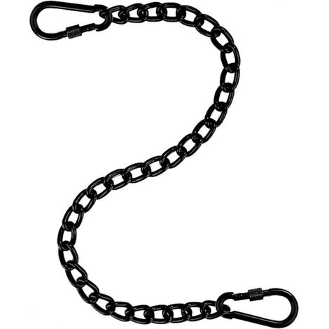 Filiyano – sac de sable pour – Chaîne avec deux mousquetons, chaîne d'extension de 66 cm pour chaises jusqu'à 250 kg, chaîne pour hamac, chaîne pour (1/4)