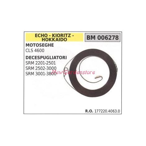 Molla avviamento ECHO motosega CLS 4600 006278