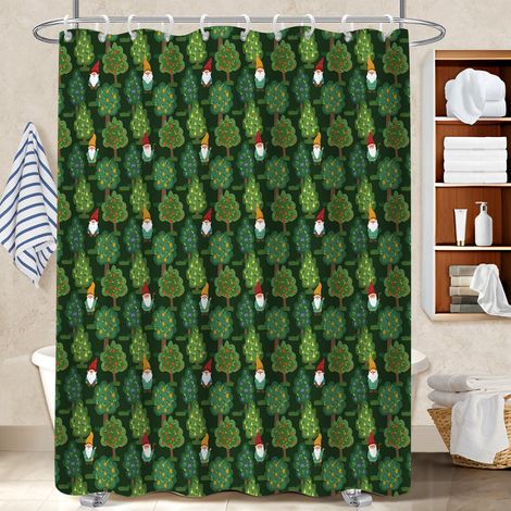 Rideau douche imperméable polyester 180x180 pratique bâche de douche pour dans une salle de bain design (1/5)