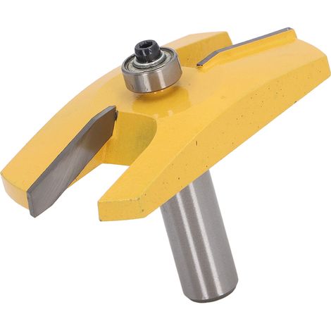 Fraises à bois queue 1/2 pouce pour panneaux relevés, compatibles MDF, bois dur et tendre (1/5)