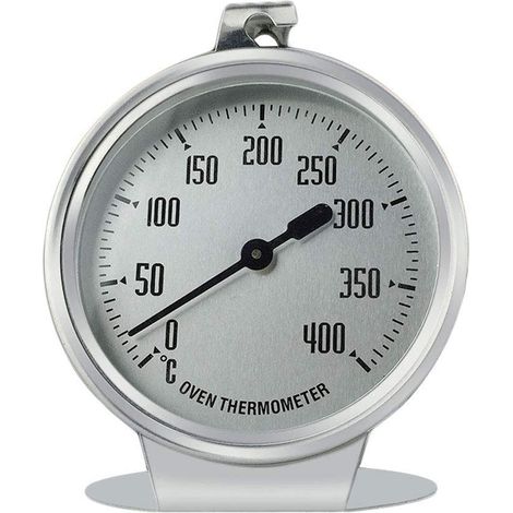 Termometro per forno e grill, termometro per forno, termometro per monitoraggio grill/affumicatore, ampio display che mostra chiaramente le temperature indicate per