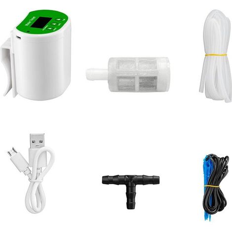 Sistema de riego por goteo automático, máquina de riego automático inteligente con temporizador, máquina de riego por aspersión