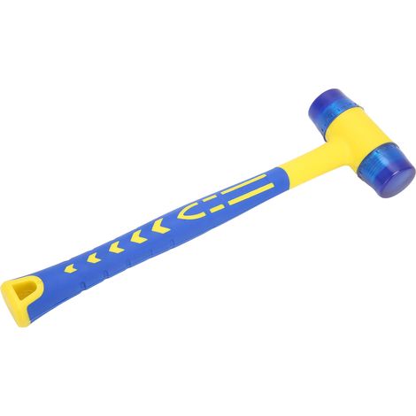 Montagehammer für Türen und Fenster, kleiner Gummihammer, abnehmbarer Kopf, für Fliesen-, Schreiner- und Bodenarbeiten (30 mm) (1/5)