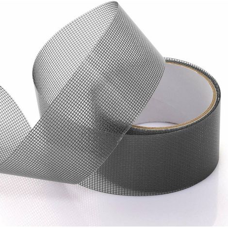 NASTRO FIBRA DI VETRO ADESIVO PER RIPARAZIONE TELO ZANZARIERE (1/5)
